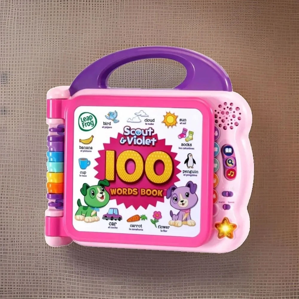 LeapFrog Scout and Violet 100 Words Book ,Early Vocabulary,Colors